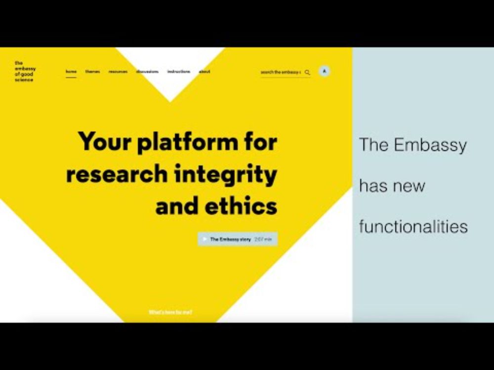 The Embassy of Good Science - Wiki Functionalities